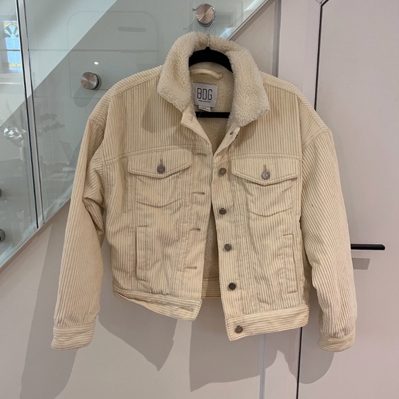 BDG Urban Outfitters Corduroy Bomber Jacket - Picture 1 of 2